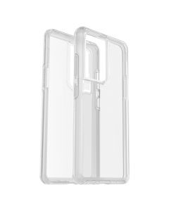 OtterBox Symmetry Case - Samsung Galaxy S21 Ultra 5G - Clear-Front-Back