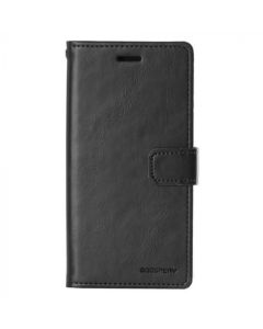 Mercury Mansoor Diary Case With Card Slot For iPhone XS Max - Black