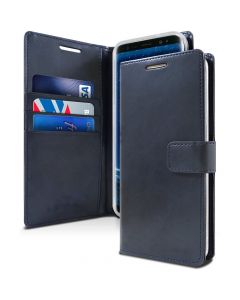 Buy BLUE MOON TPU Book Case - SAMSUNG S20 (G980/G981) 6.2' - NAVY-Front