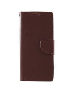 Buy BRAVO Diary TPU Book Case - SAMSUNG GALAXY S21 ULTRA - BROWN-Front