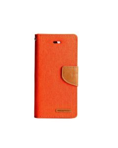 goospery-canvas-book-case-iphone-13-pro-orange-front