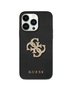Buy GUESS Diamond Cross Body Case for iPhone 15 Pro Max 6.7" Black Front