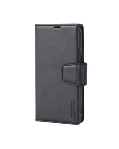 Buy HANMAN 2-in-1 Detachable Wallet Case for iPhone 15 Black Front