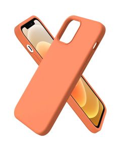 HANA TPU Jelly Case - APPLE iPhone 12 Mini 5.4' - ORANGE Tilt