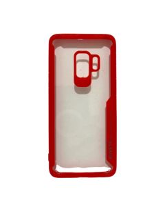 kuvete-protective-case-samsung-galaxy-s9-clear-red-back