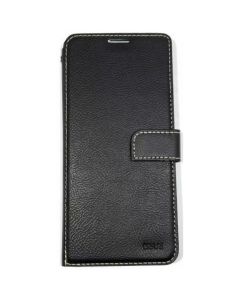 Buy ISSUE Diary Case w/ Card Slot - SAMSUNG Galaxy A12 - BLACK-Front