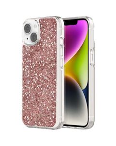 Kate Spade Chunky Glitter Case For iPhone 14 6.1" - Rose Gold