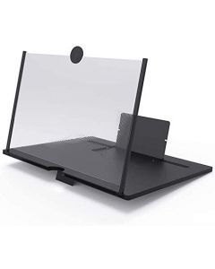 Mobile Phone Video Screen Magnifier - 12 inches - BLACK