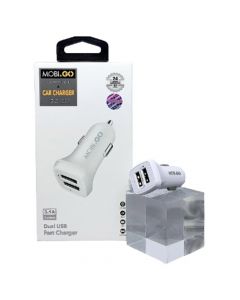Buy Mobigo Dual USB Fast 3.1A Car Charger - White