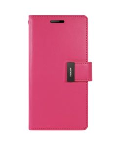 goospery-rich-diary-book-case-samsung-s21-ultra-g998-6-9-hot-pink-front