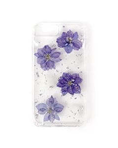 kinglink-real-flower-crystal-hard-case-iphone-6-7-8-se2-purple-back