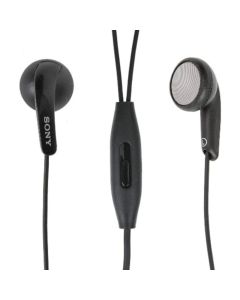 Original SONY - Headset Stereo (3.5mm) w/ Mic - Black - 1