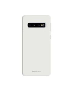 Mercury Soft Feel TPU case For Galaxy S10+ 6.4" - White